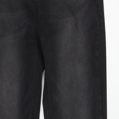 Denim & Co. Womens Black   Skinny Jeans Size 12