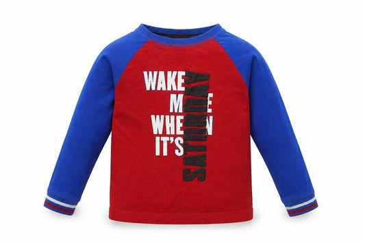 TU Boys Red    Pyjama Top Size 3-4 Years