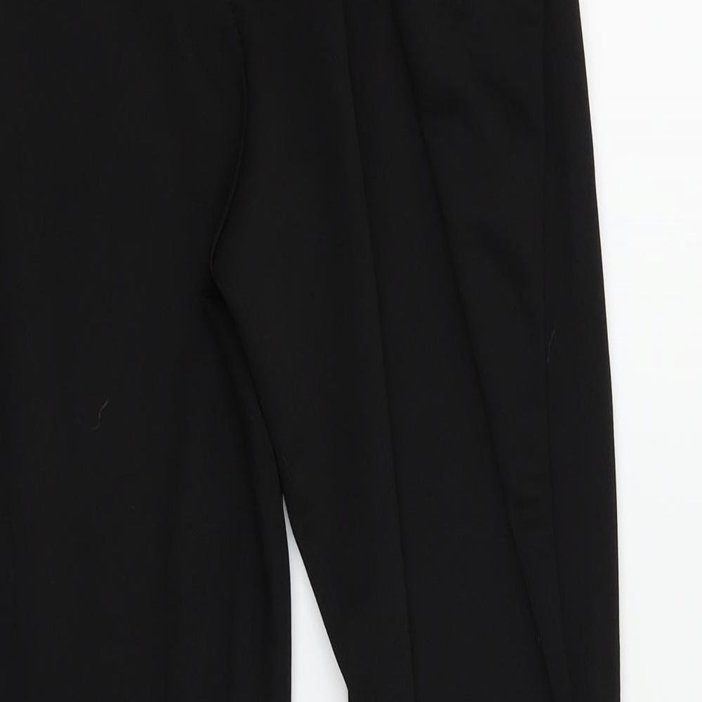 Womens UK Size 10 I SAW IT FIRST Regular Fit Dress Pants Black Trousers