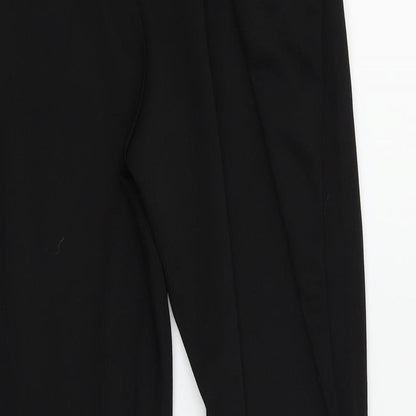 Womens UK Size 10 I SAW IT FIRST Regular Fit Dress Pants Black Trousers