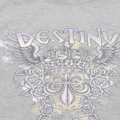 Capsule Womens White   Cropped T-Shirt Size XL