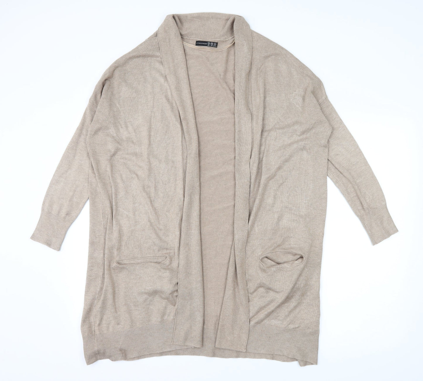 Atmosphere Womens Brown  Knit Cardigan Jumper Size 12