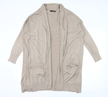 Atmosphere Womens Brown  Knit Cardigan Jumper Size 12