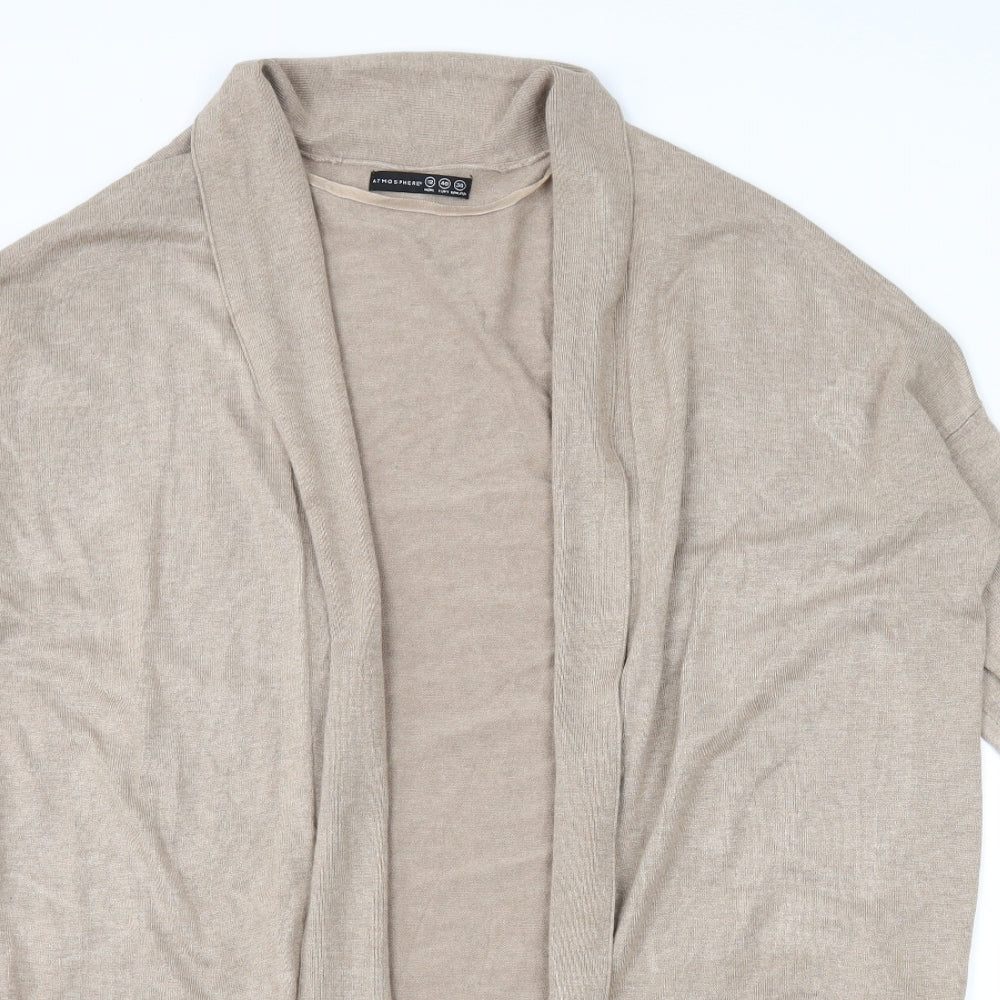 Atmosphere Womens Brown  Knit Cardigan Jumper Size 12