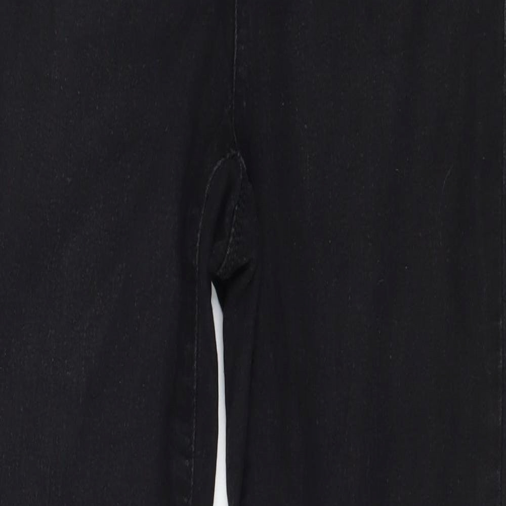 Denim & Co. Womens Grey  Denim Jegging Jeans Size 12 L27 in