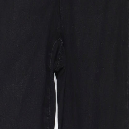 Denim & Co. Womens Grey  Denim Jegging Jeans Size 12 L27 in