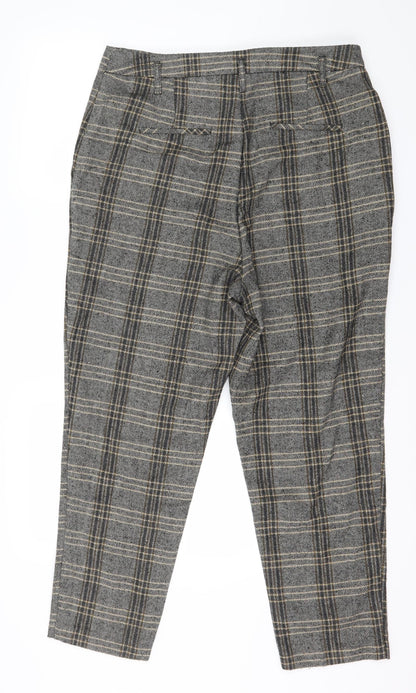 Womens UK Size 14 F&F Regular Fit  Grey Trousers
