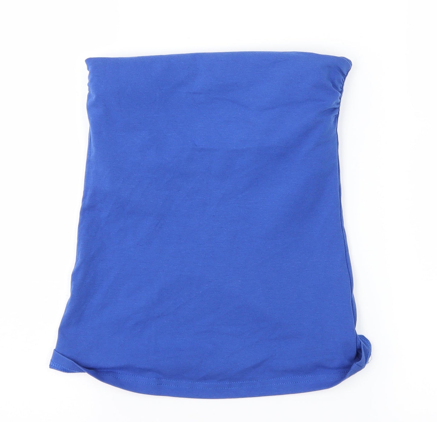 Womens UK Size XS H&M Blue Basic T-Shirt