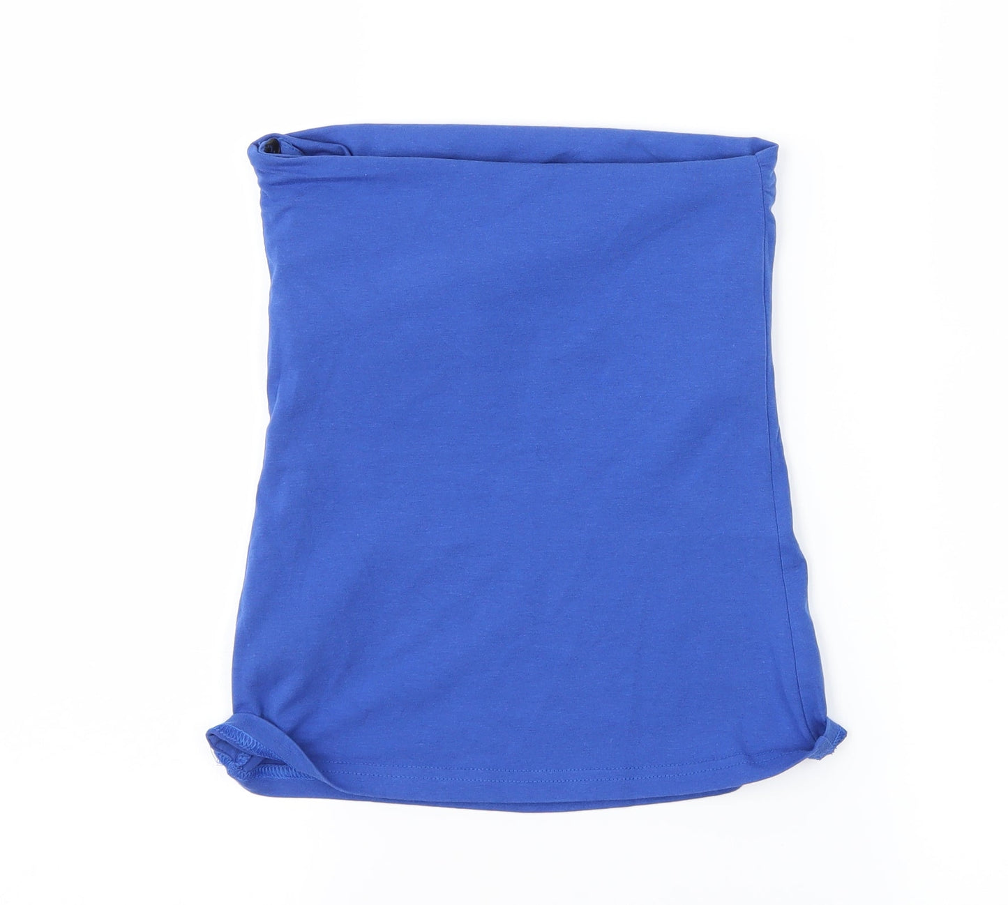 Womens UK Size XS H&M Blue Basic T-Shirt