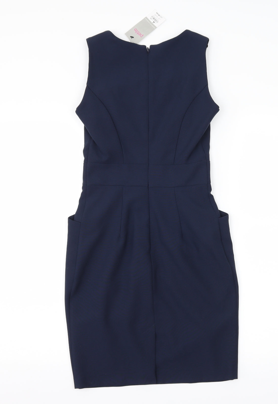 Dorothy Perkins Womens Blue   Sheath  Size 4