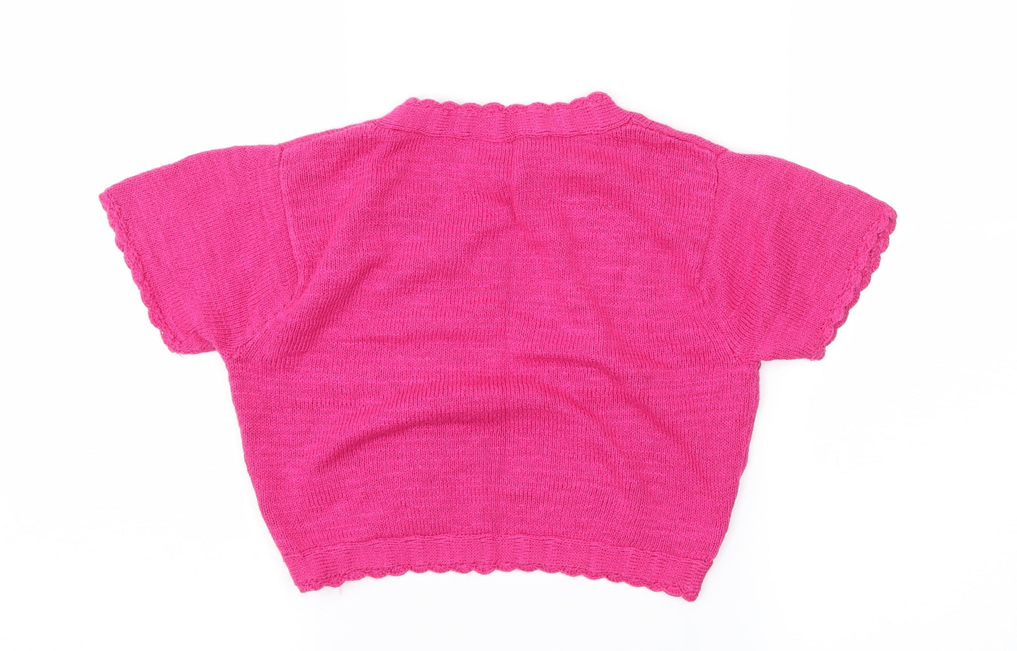 Gap Womens Pink  Knit Shrug Jumper Size XS
