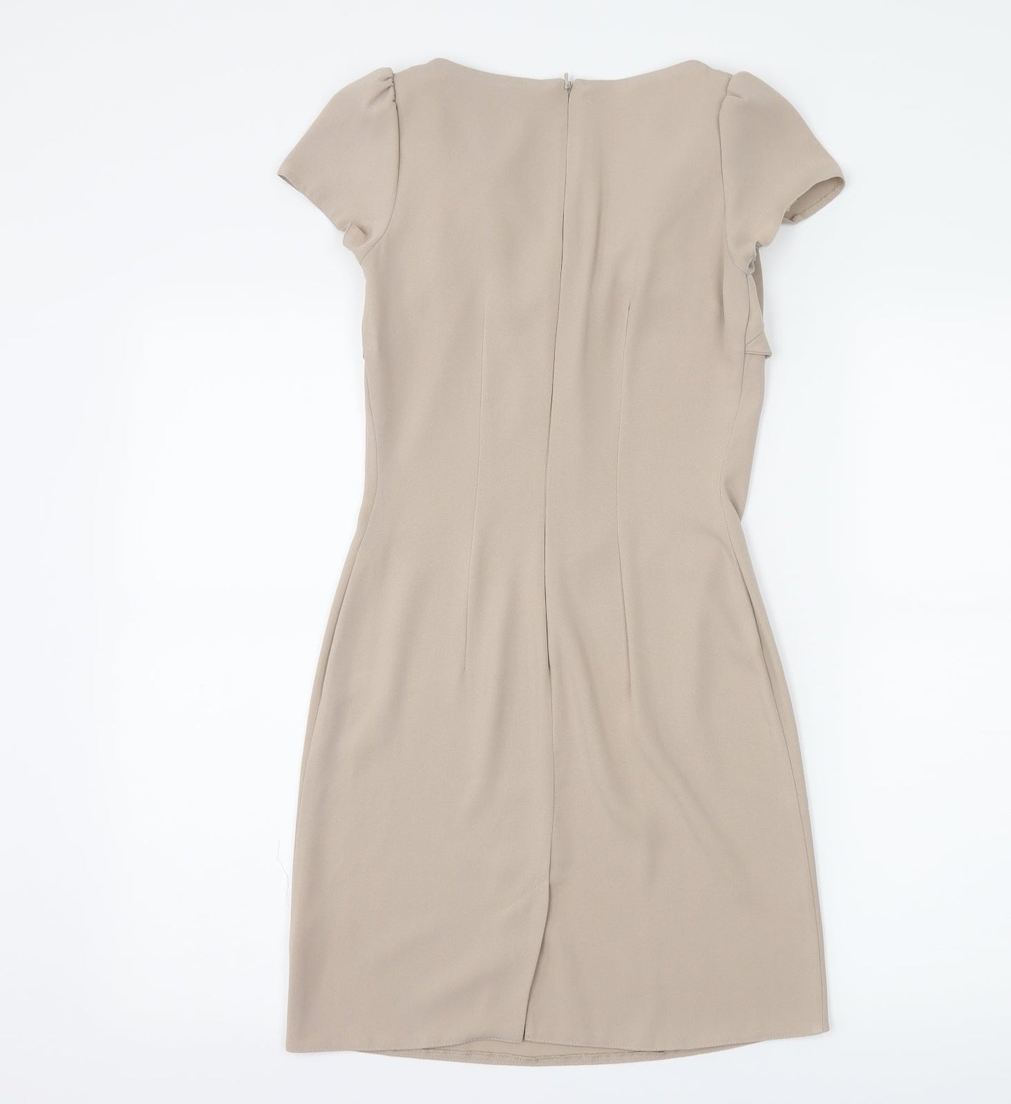 Dorothy Perkins Womens Beige   Sheath  Size 4