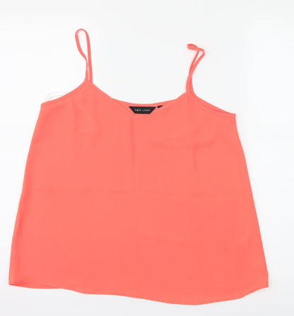 Bew Look Womens Orange   Camisole Tank Size 8