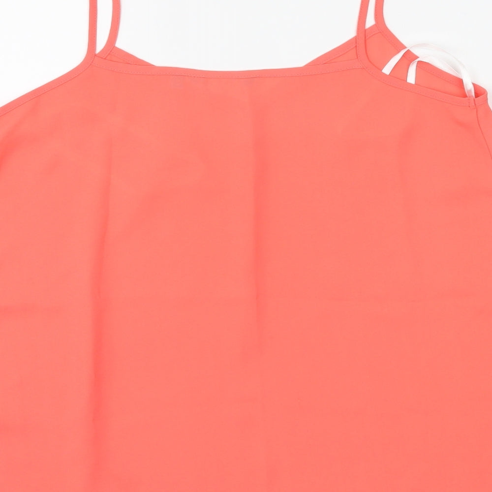 Bew Look Womens Orange   Camisole Tank Size 8