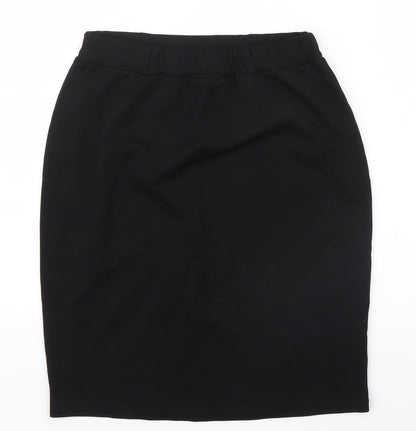 Favo Look Womens Black   Straight & Pencil Skirt Size M