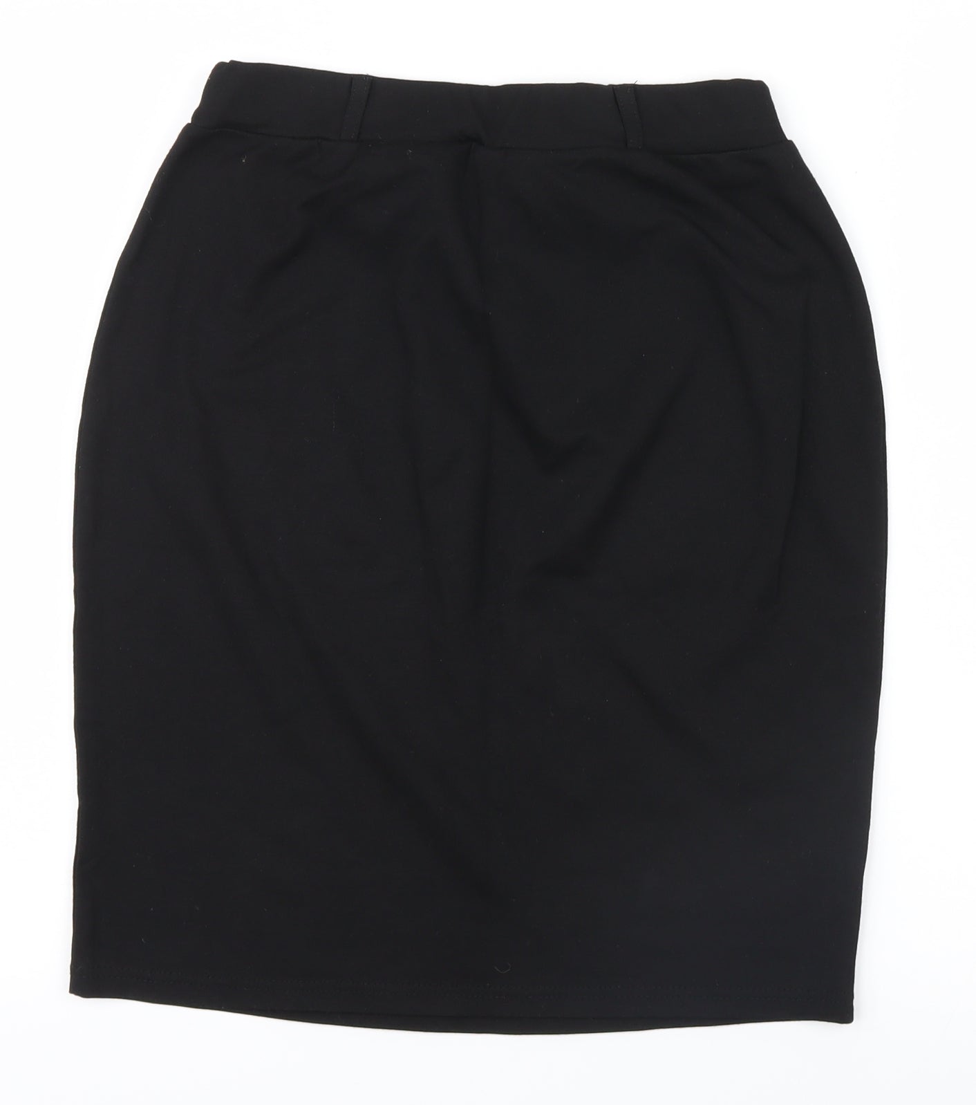 Favo Look Womens Black   Straight & Pencil Skirt Size M