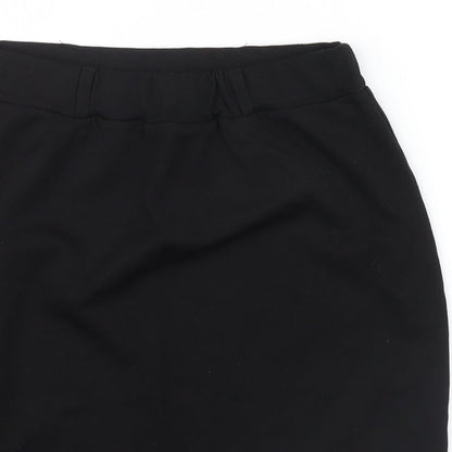 Favo Look Womens Black   Straight & Pencil Skirt Size M