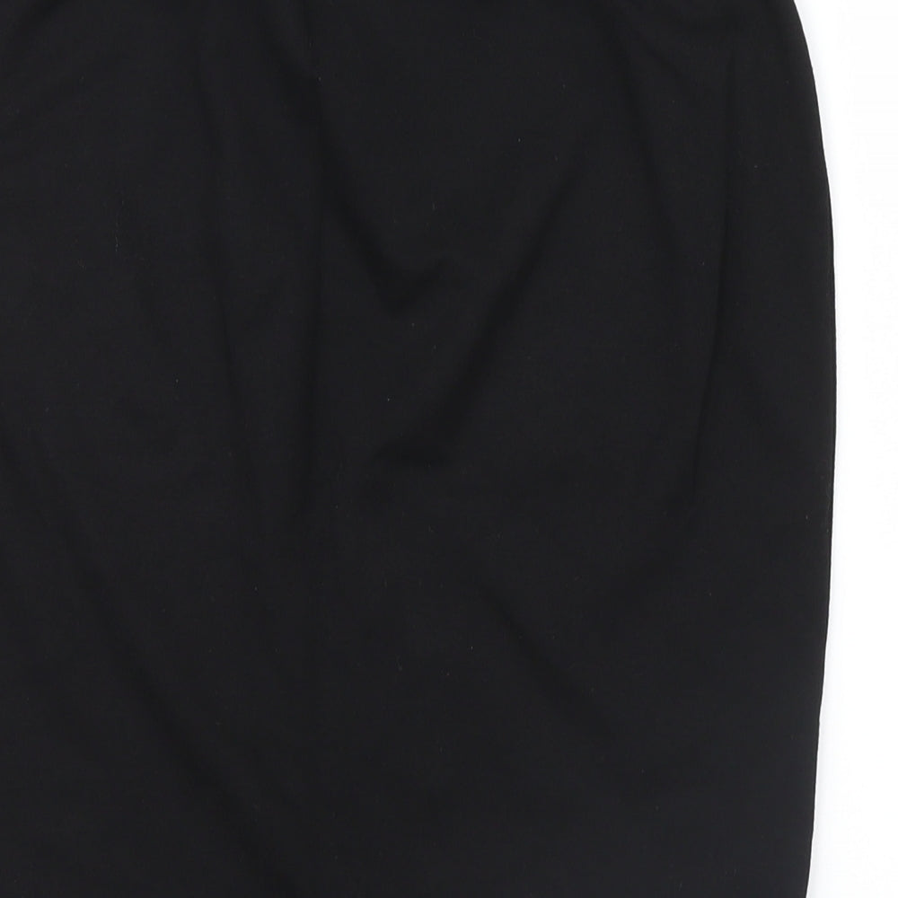 Favo Look Womens Black   Straight & Pencil Skirt Size M
