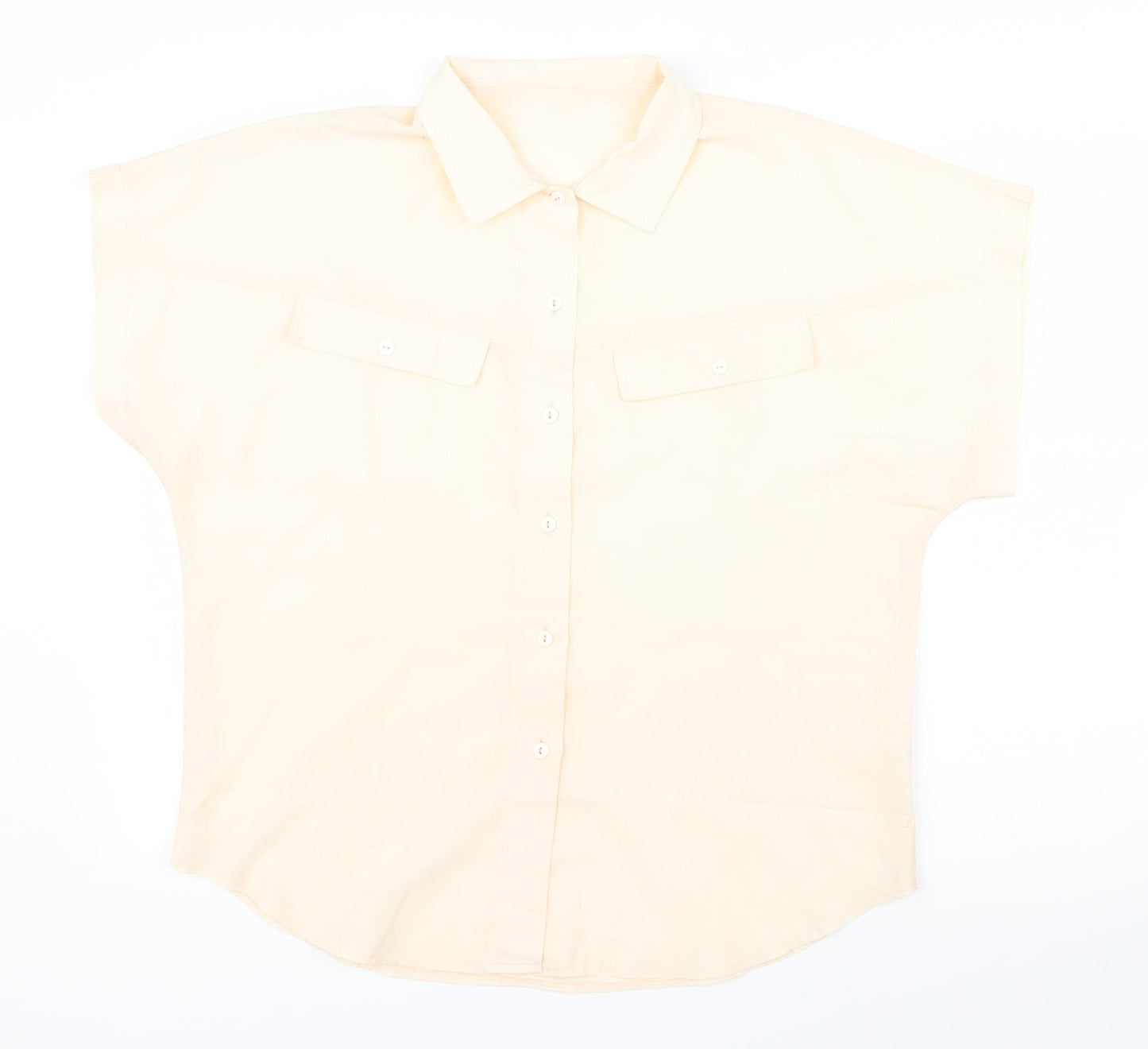 Womens UK Size 14 Littlewoods Pink Basic Blouse