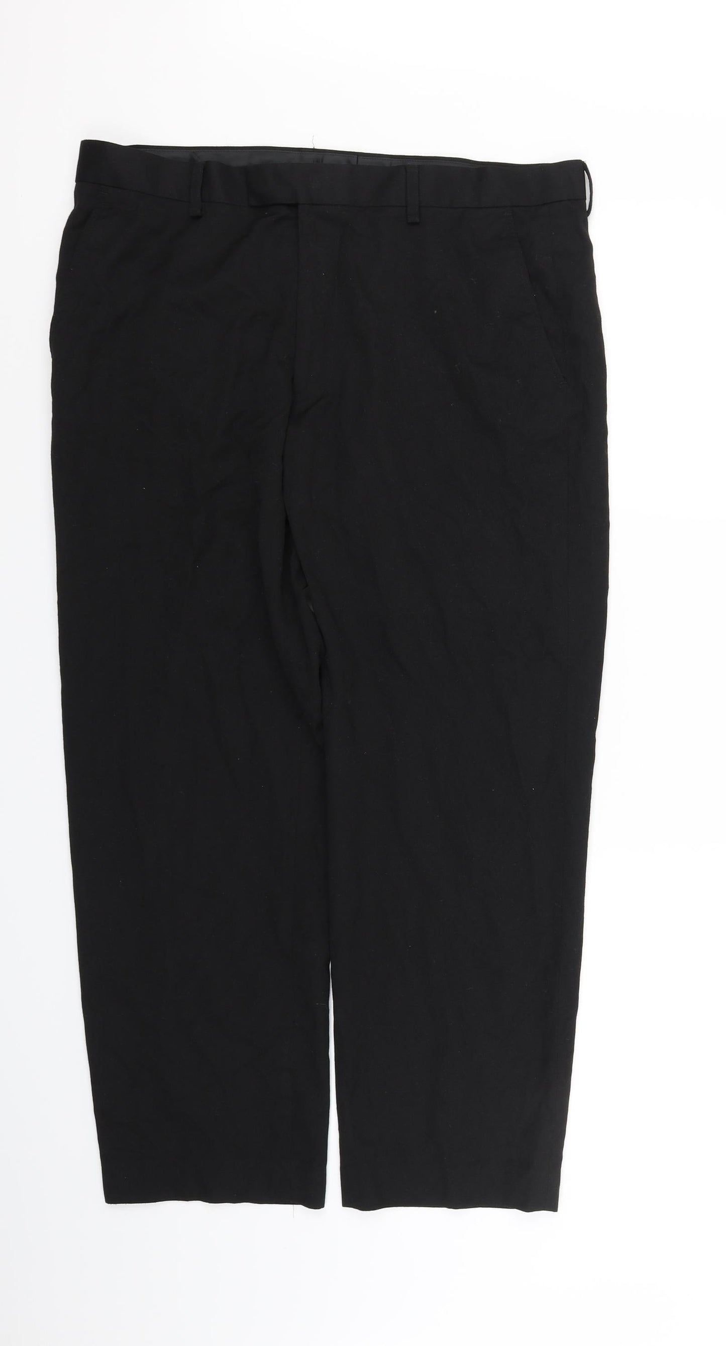 Womens UK Size 36 in Marks and Spencer Regular Fit  Black Trousers