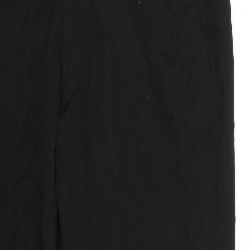 Womens UK Size 36 in Marks and Spencer Regular Fit  Black Trousers