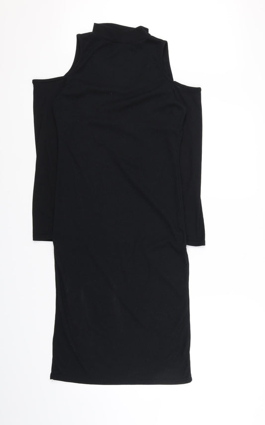 Dorothy Perkins Womens Black   Fit & Flare  Size 12