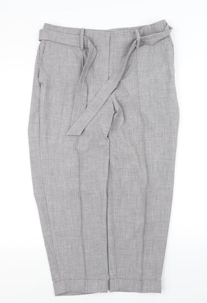 Womens UK Size 12 pre worn Regular Fit  Grey Trousers