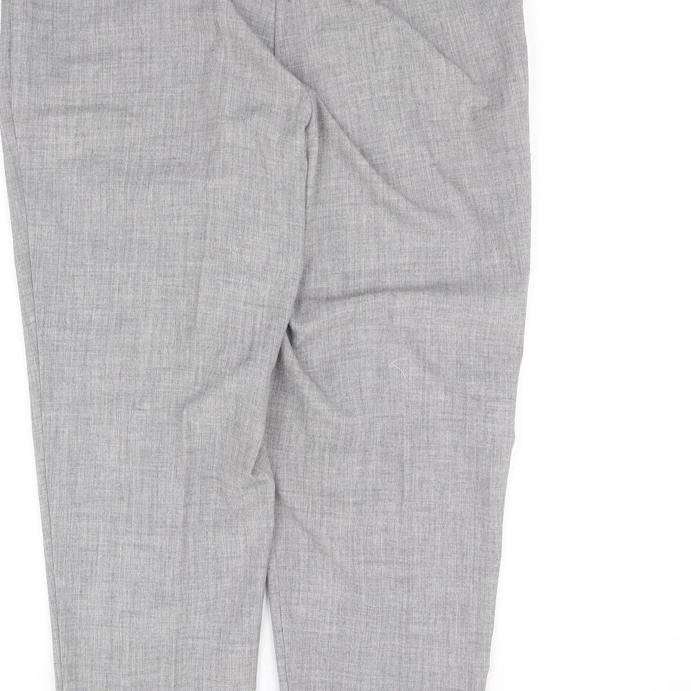 Womens UK Size 12 pre worn Regular Fit  Grey Trousers