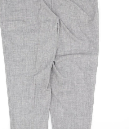 Womens UK Size 12 pre worn Regular Fit  Grey Trousers