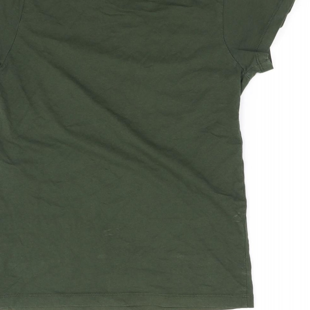 Urban Depart Girls Green   Basic T-Shirt Size 10 Years