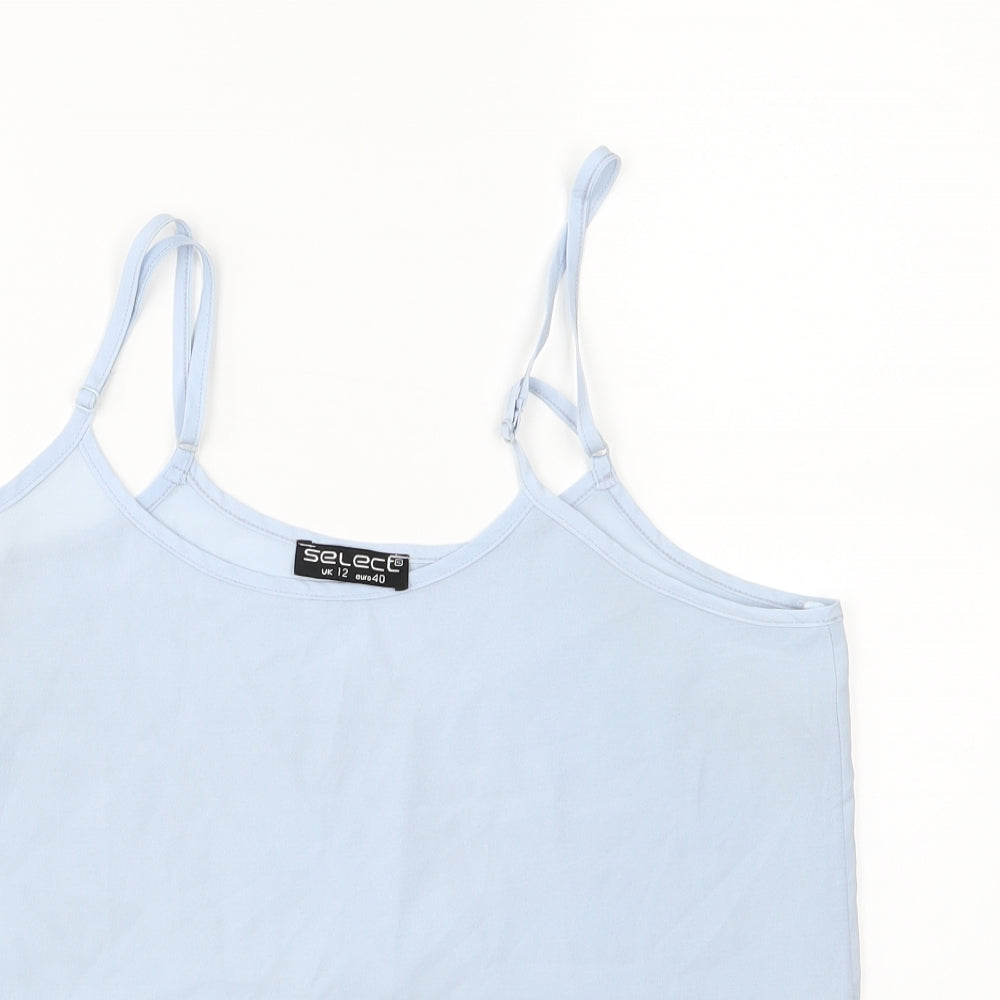 Womens UK Size 12 Select Blue Camisole Blouse