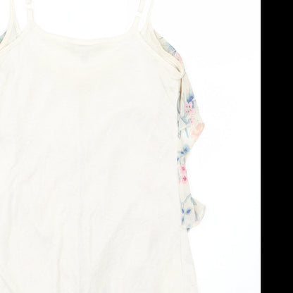 Womens UK Size 10 Red Herring Multicoloured Basic Tank