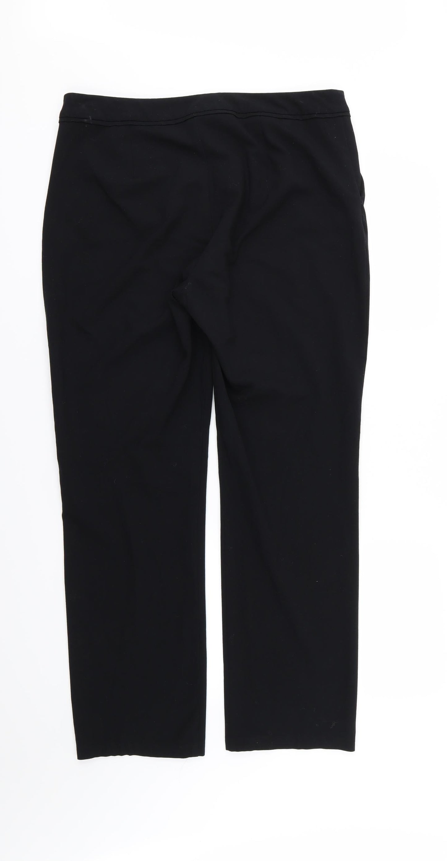 Womens UK Size 36 in Marks and Spencer Regular Fit  Black Trousers