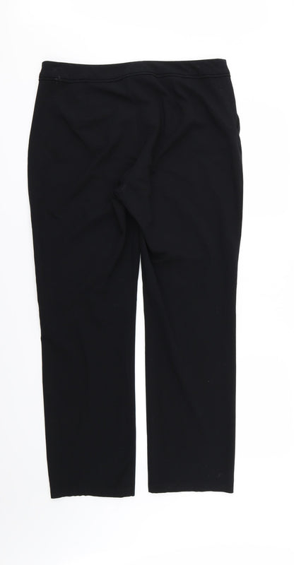 Womens UK Size 36 in Marks and Spencer Regular Fit  Black Trousers