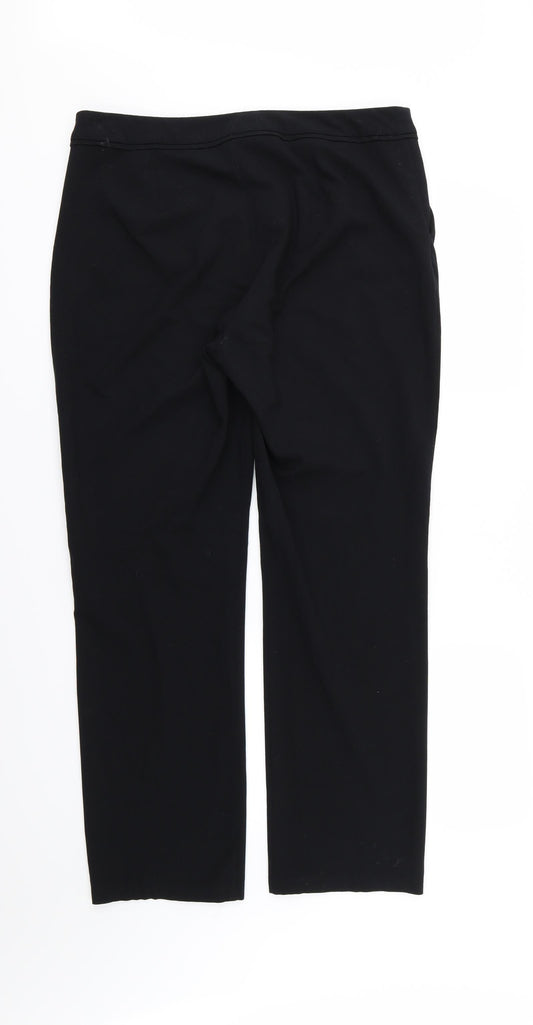 Womens UK Size 36 in Marks and Spencer Regular Fit  Black Trousers