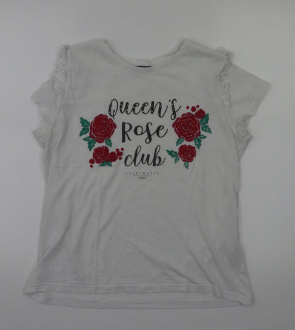 Womens UK Size S Terranova White  T-Shirt