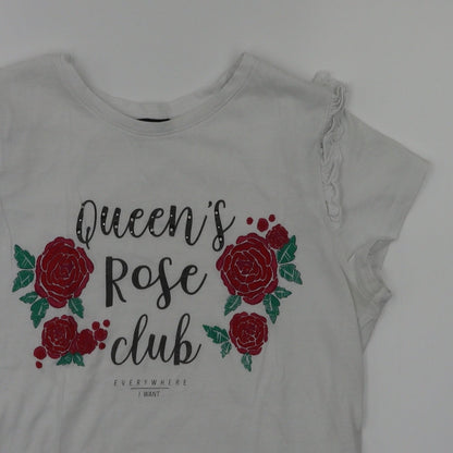 Womens UK Size S Terranova White  T-Shirt