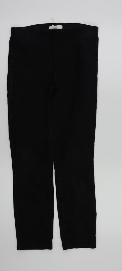 Womens UK Size 8 H&M Regular Fit Skinny Black Jeans