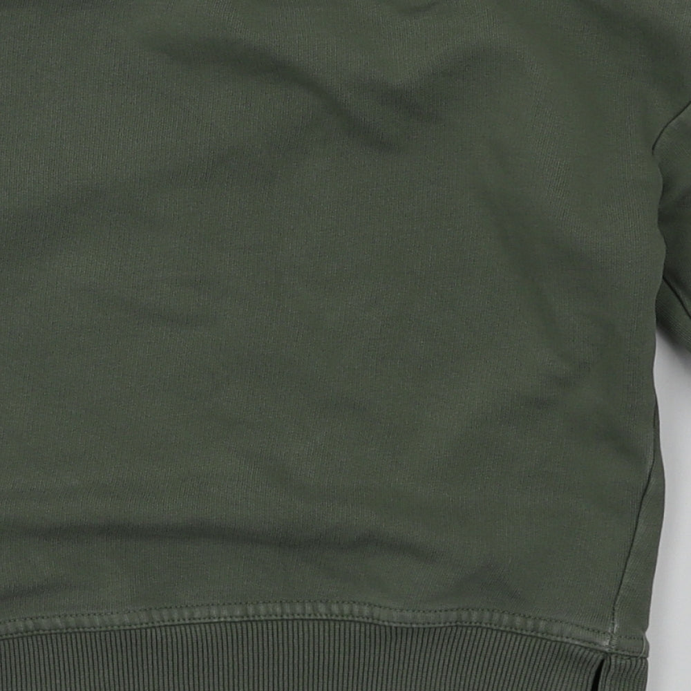 George Boys Green Animal Print  Pullover Hoodie Size 2-3 Years