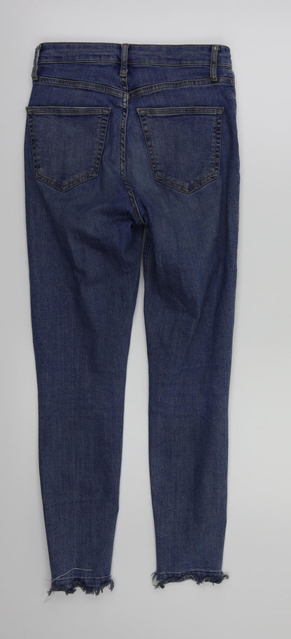Womens UK Size 26 top shop Regular Fit Skinny Blue Jeans