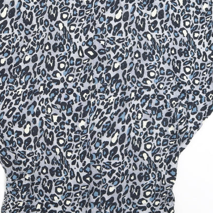 Womens UK Size 10 NEXT Blue Basic T-Shirt