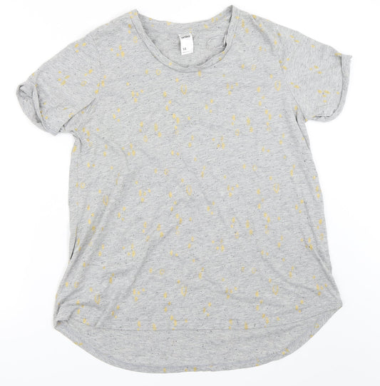 Anko Womens Grey   Basic T-Shirt Size 14