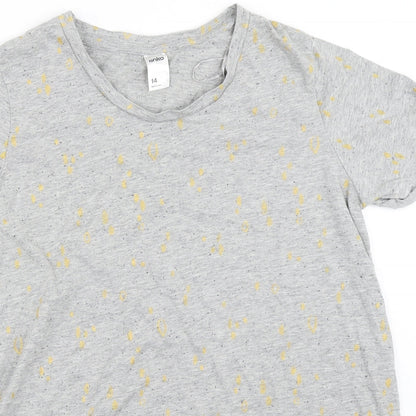 Anko Womens Grey   Basic T-Shirt Size 14