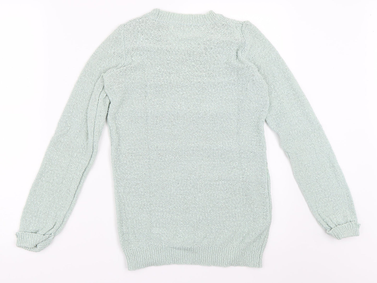 Bershka Womens Green   Pullover Jumper Size S