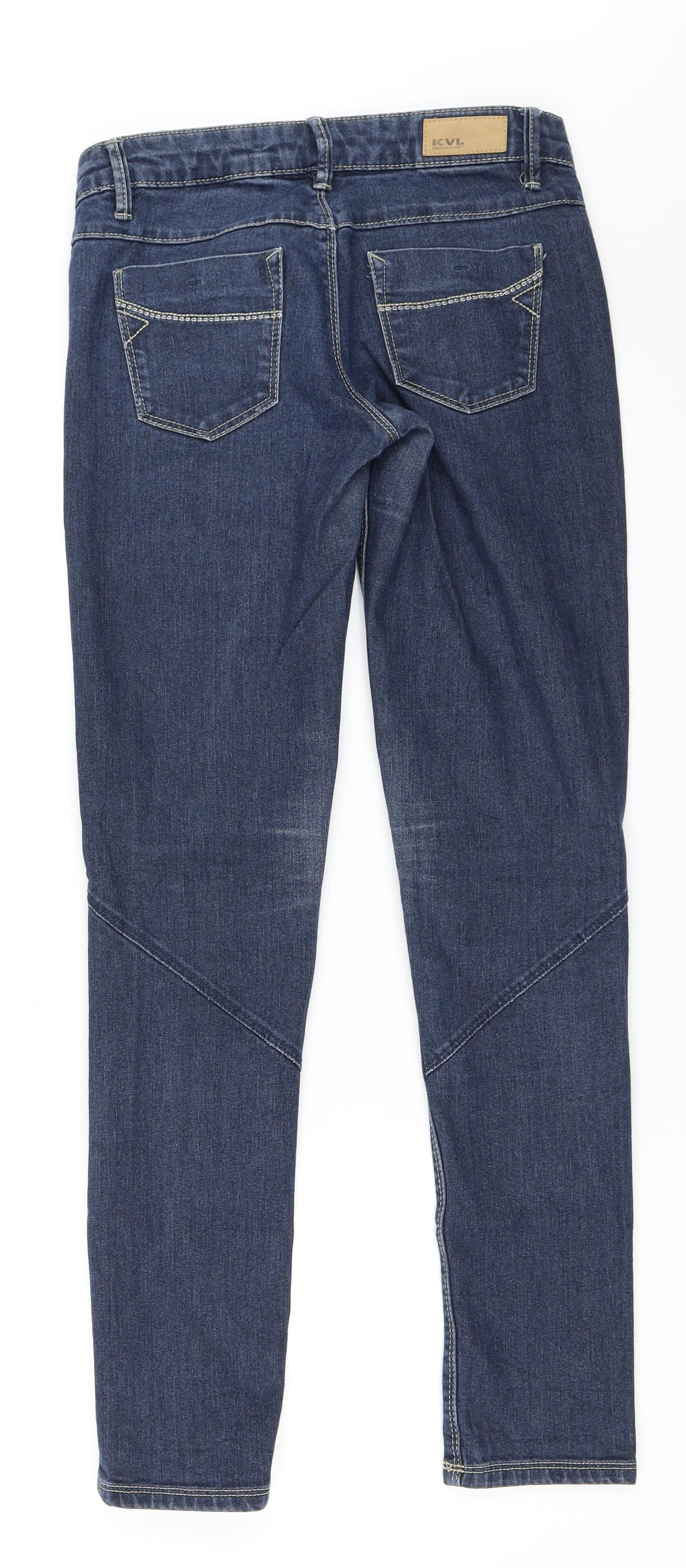 KVL Denim Womens Blue  Denim Skinny Jeans Size 26 in L32 in