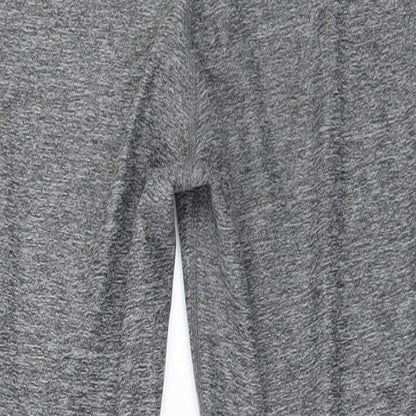 H&M Womens Grey   Cropped Leggings Size S L21 in