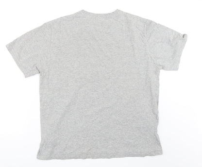 George Mens Grey    T-Shirt Size L