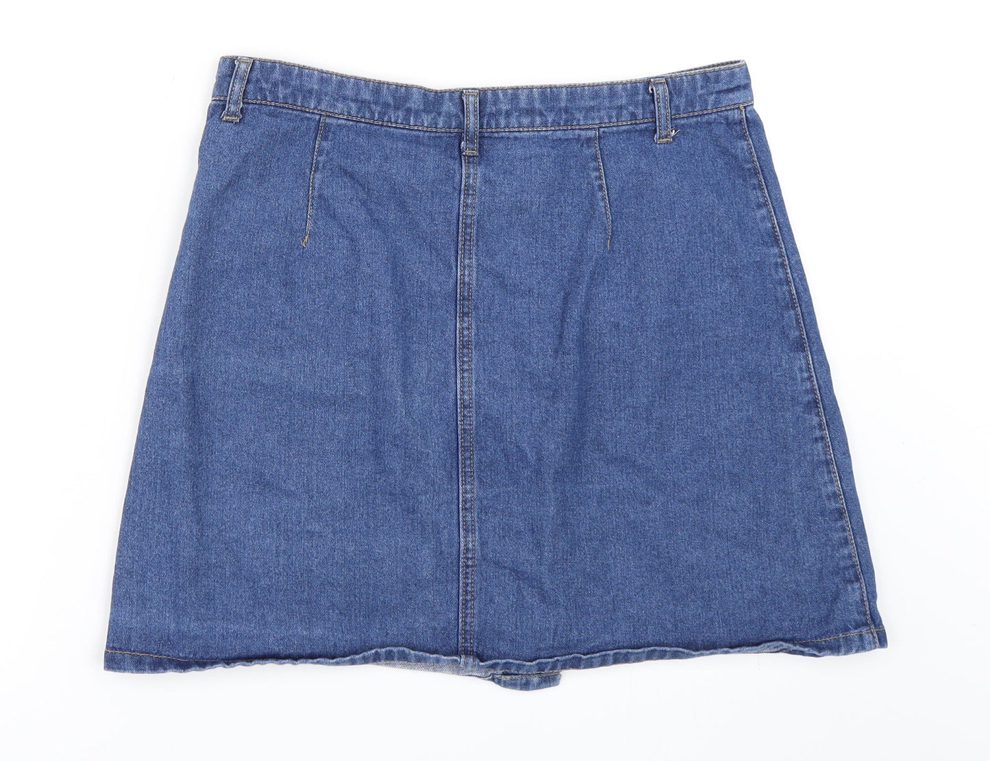 Primark Womens Blue  Denim Mini Skirt Size 10