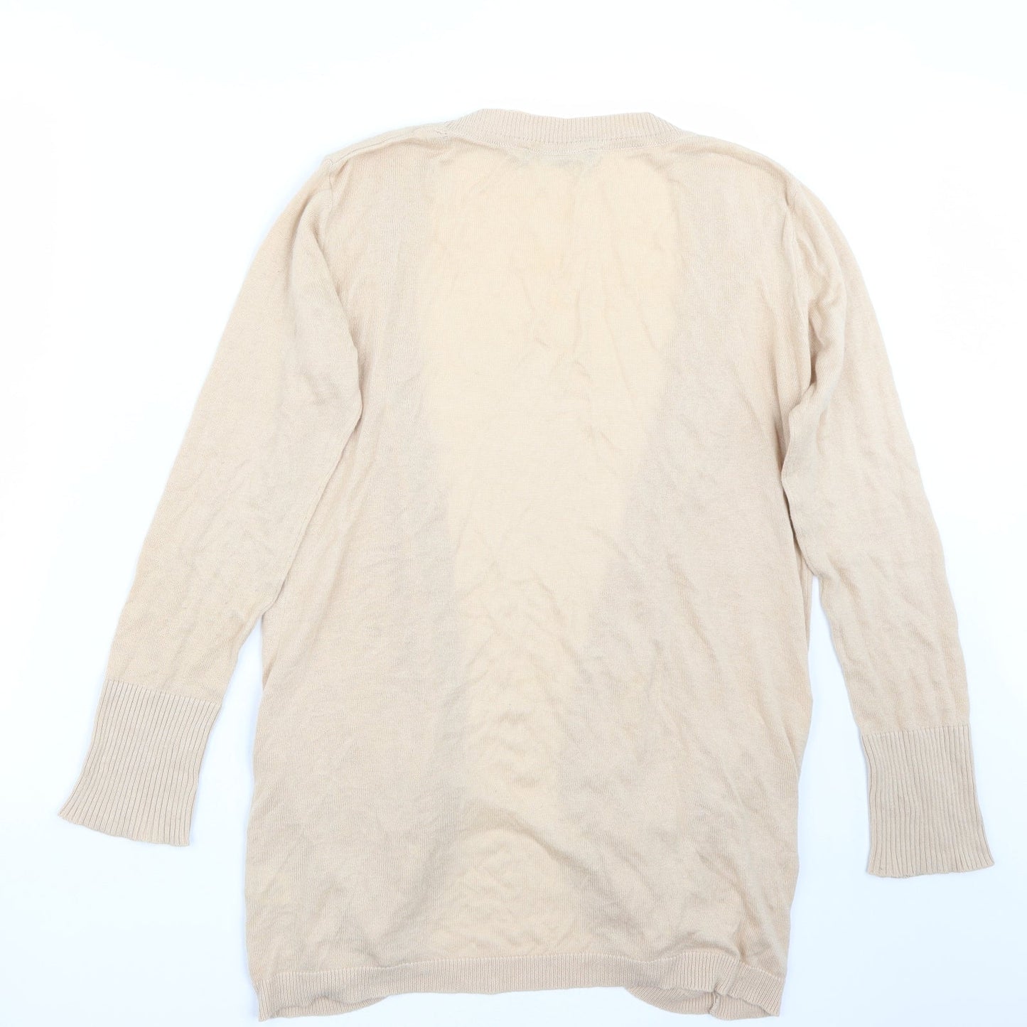 Primark Womens Beige   Cardigan Jumper Size 10