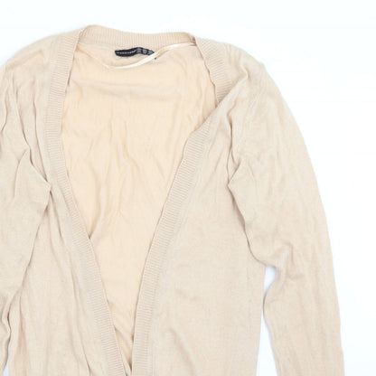 Primark Womens Beige   Cardigan Jumper Size 10